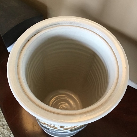 FINAL SALE Rowe Pottery Handmade Branches Vase (8.35”) - Picture 6 of 7